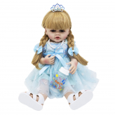 Силиконовая кукла Реборн девочка Таисия, 55 см-1